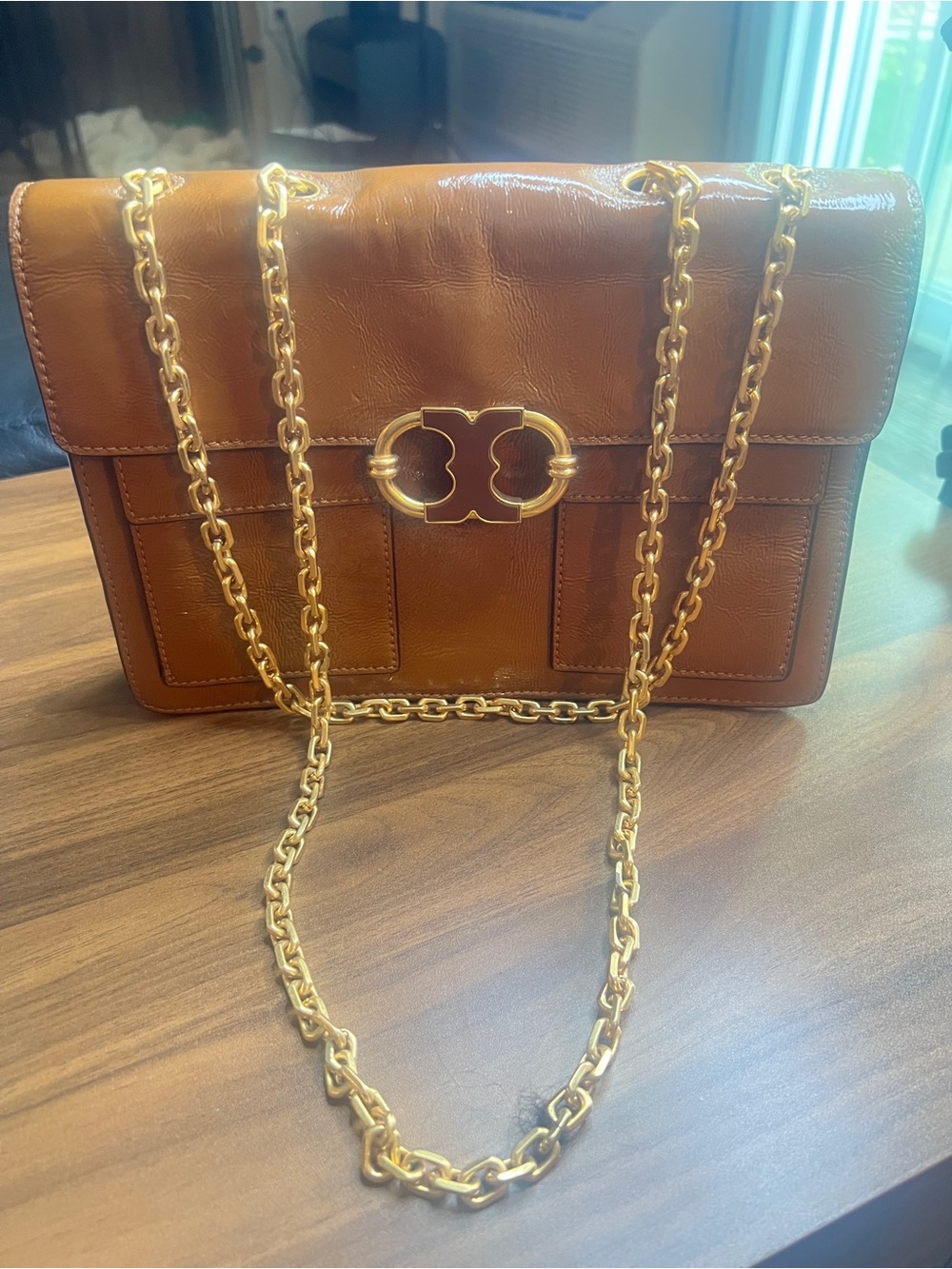 Tory Burch Gemini Link Chain Shoulder Bag